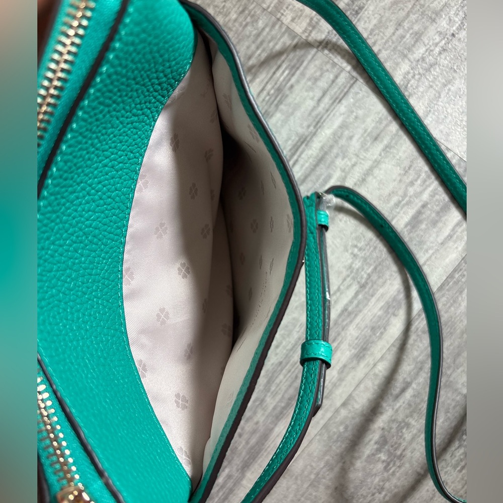 NWT Kate Spade Fiji Green Polly Small Swing Pack - Picture 7 of 12